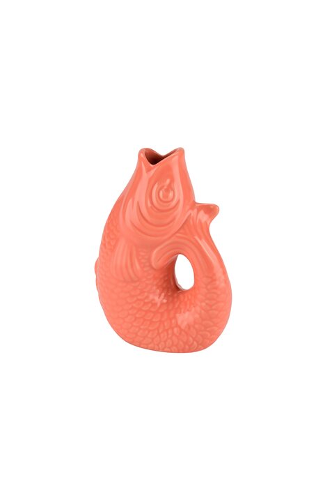Gift Company Monsieur Carafon, Fisch Vase Gr. XS, Salmon, 0,2 Liter
