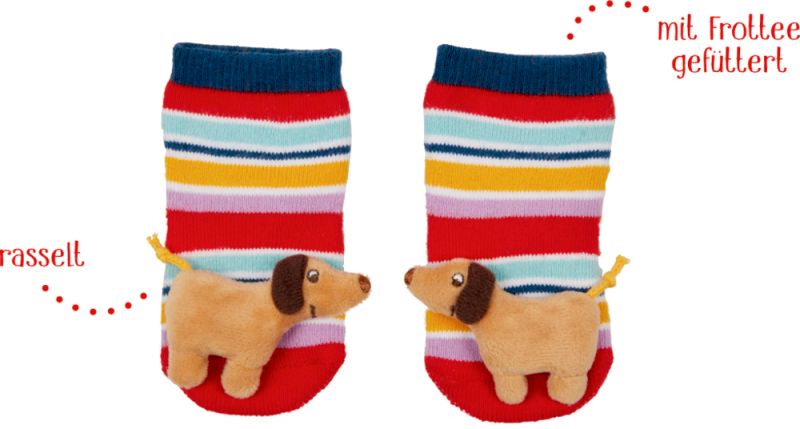 Rasselsöckchen Dackel - BabyGlück - Die Spiegelburg