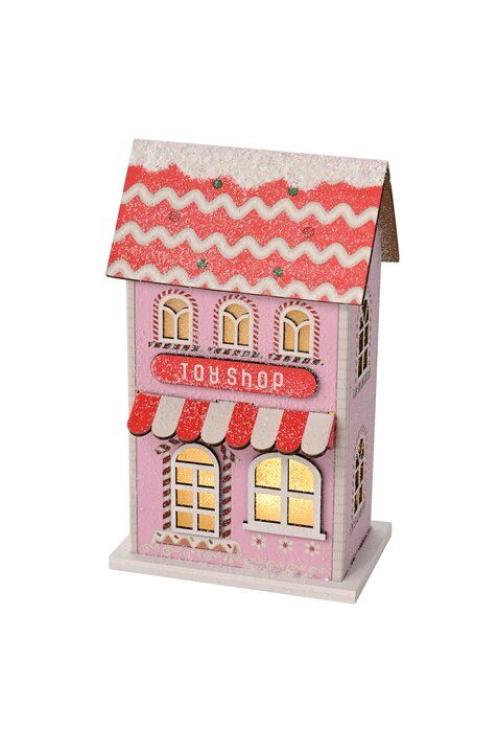 Candy Haus mit LED, Toyshop rosa - Gift Company