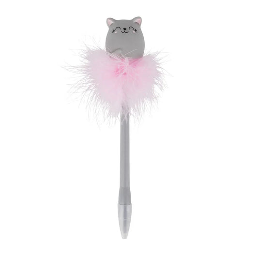 Leuchtender Kugelschreiber - Writing is Magic Katze