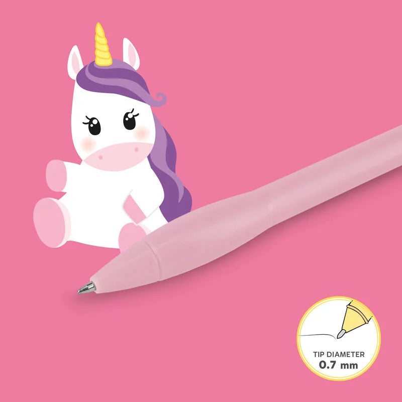 Leuchtender Kugelschreiber - Writing is Magic Einhorn