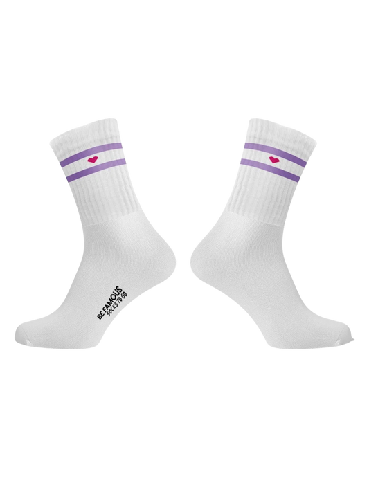 Be Famous x Socks to go Statement Socken HEART