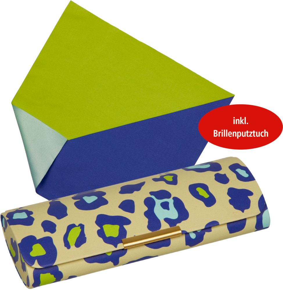 Brillenetui mit Putztuch - Leo - Die Spiegelburg