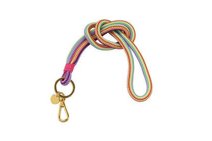 Gift Company Schlüsselanhänger Metropolitan Lanyard, rainbow pink/gold