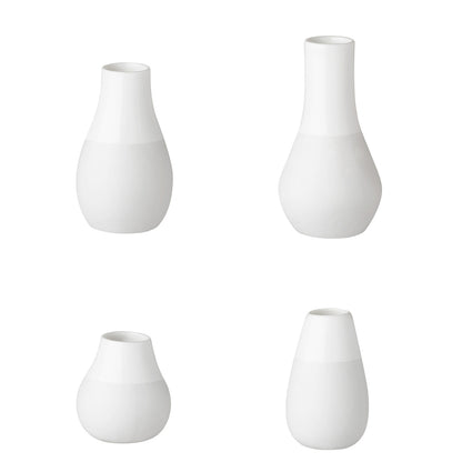 Mini Vasen "Set aus 4" weiß - räder Design