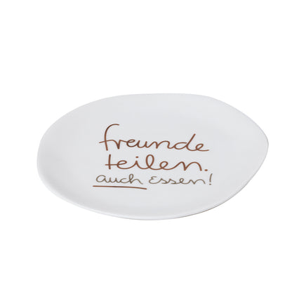 räder Design Mix & Match. Teller klein "Freunde teilen"