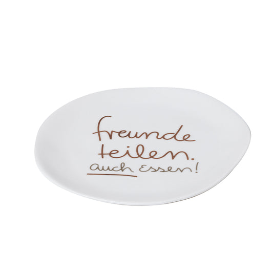 räder Design Mix & Match. Teller klein "Freunde teilen"