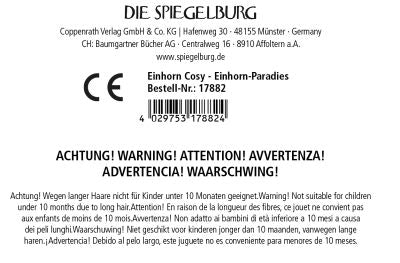 Die Spiegelburg Einhorn Cosy - Einhorn-Paradies