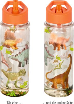 Glitzer-Trinkflasche - Dino Friends - Die Spiegelburg