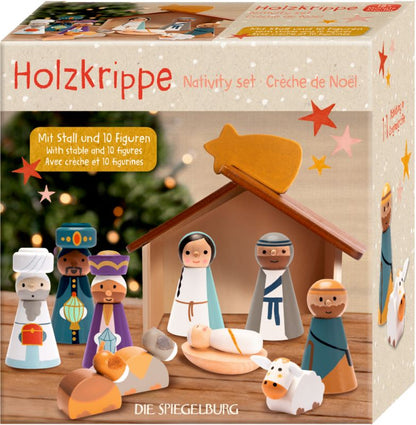 Holzkrippe - Die Spiegelburg