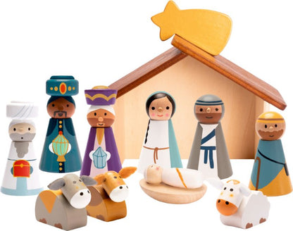 Holzkrippe - Die Spiegelburg