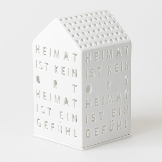 Lichthaus "Heimat ist kein Ort" - räder Design