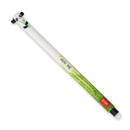 Löschbaren Gelstift - Erasable Pen mit Panda-Motiv