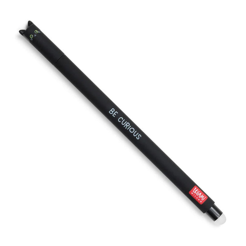 Löschbaren Gelstift mit Katzenmotiv