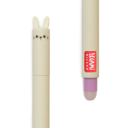Löschbaren Gelstift - Erasable Pen mit Bunny-Motiv