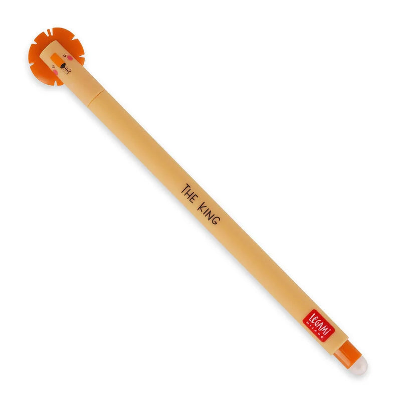 Löschbaren Gelstift - Erasable Pen mit Lion-Motiv