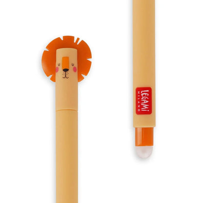 Löschbaren Gelstift - Erasable Pen mit Lion-Motiv