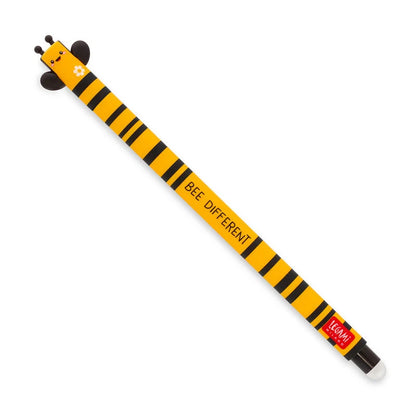 Löschbaren Gelstift - Erasable Pen mit Bee-Motiv