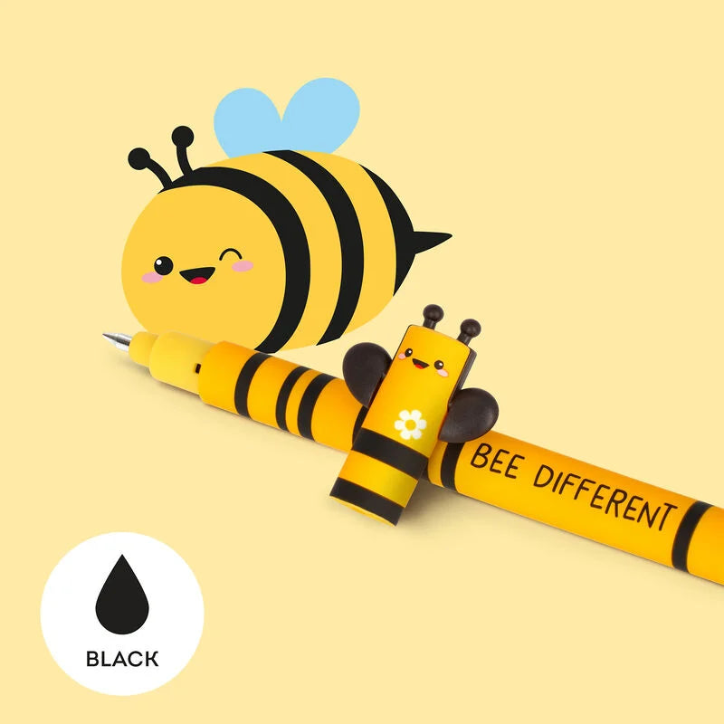 Löschbaren Gelstift - Erasable Pen mit Bee-Motiv