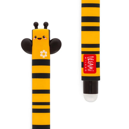 Löschbaren Gelstift - Erasable Pen mit Bee-Motiv