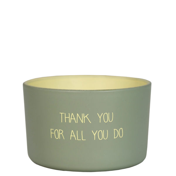 My Flame Outdoor Duftkerze aus Sojawachs- Thank you for all you do