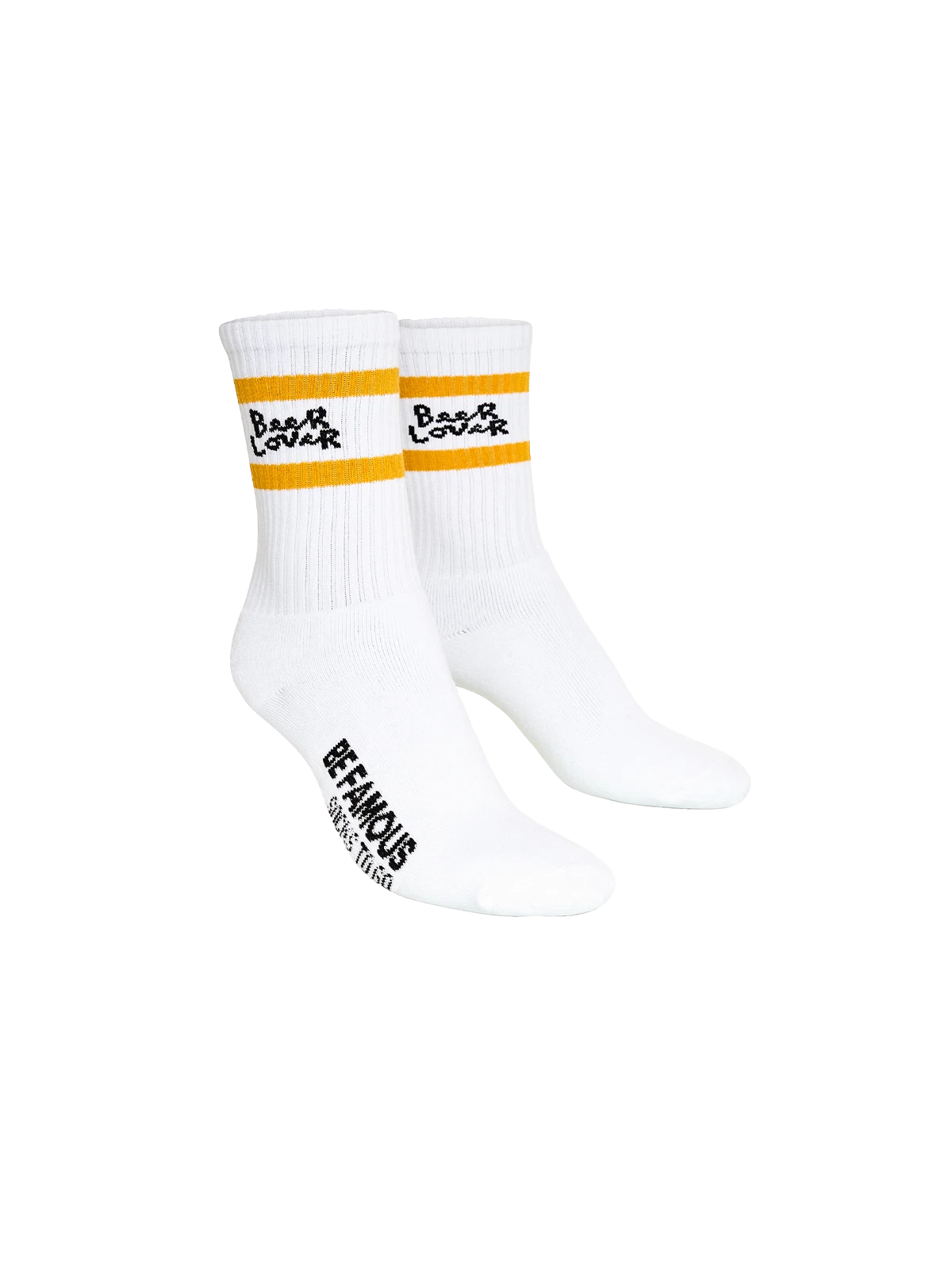 Be Famous x Socks to go Statement Socken BEER LOVER