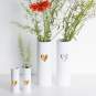 Vase Herz "gold" - räder Design