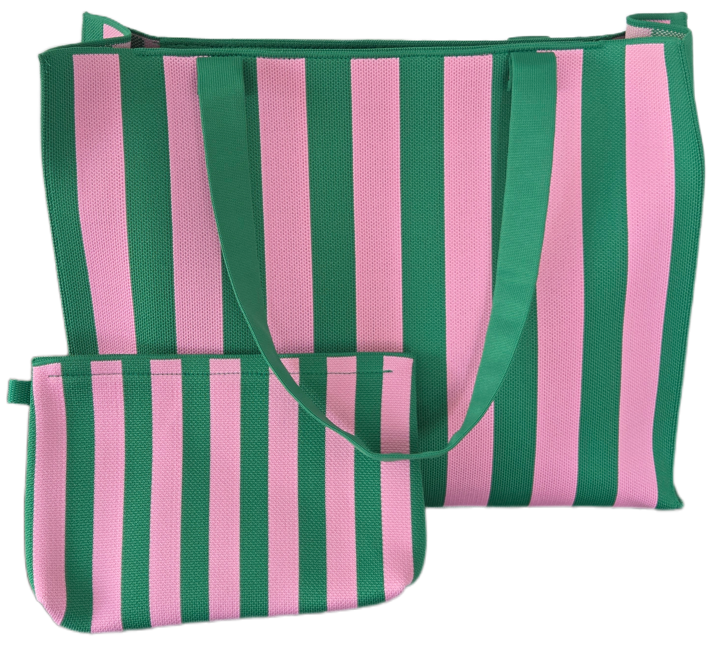 Stylische Tasche/Shopper Streifen