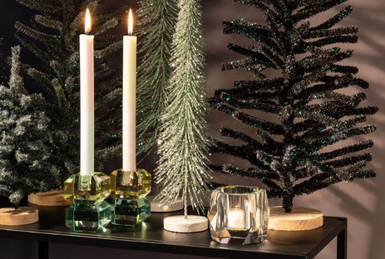 Deko-Weihnachtsbaum Seoul grün mit Glitzer Groß - Gift Company