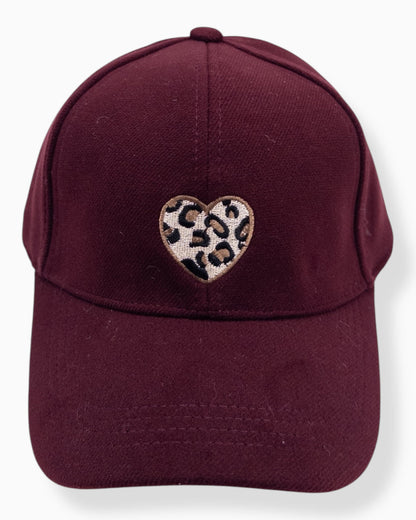 Cap Herz Leo - Bordeaux