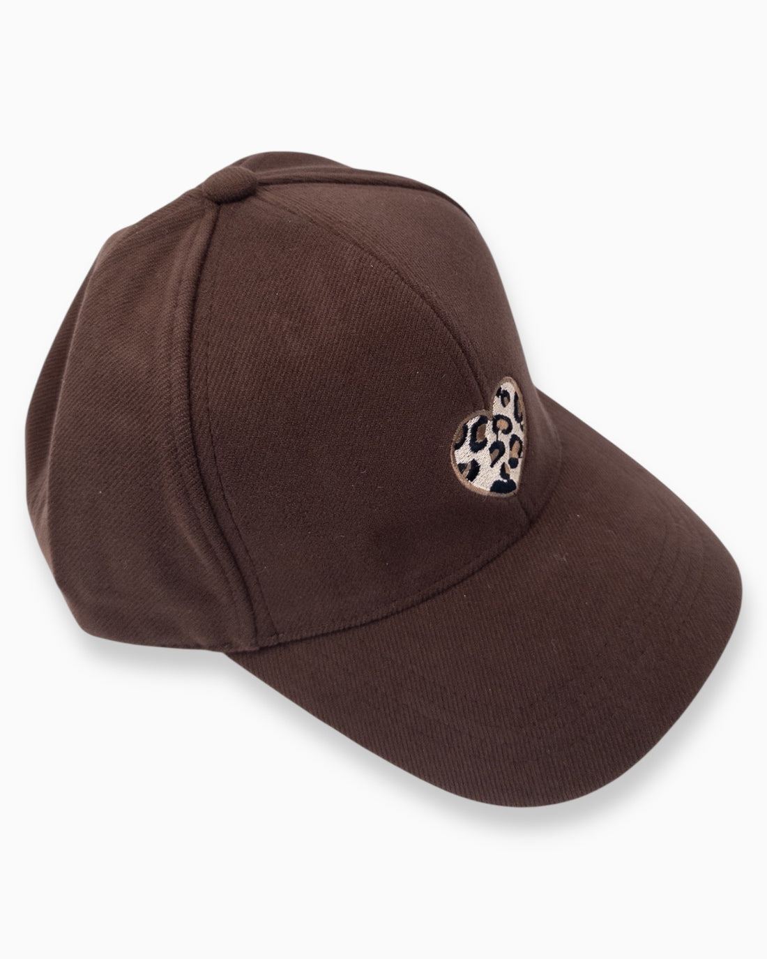 Cap Herz Leo - Schokobraun
