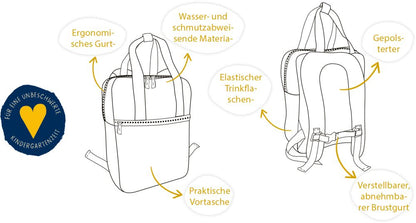 Rucksack Blume - Kleine Freunde- Die Spiegelburg