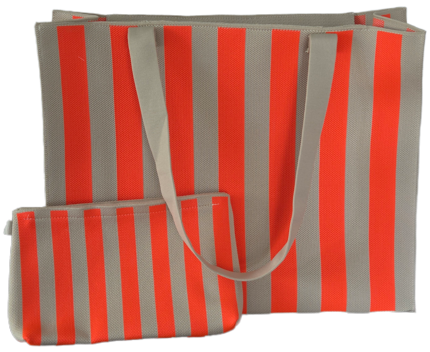 Stylische Tasche/Shopper Streifen