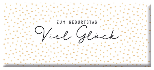 Mini-Schokolade "Zum Geburtstag viel Glück"