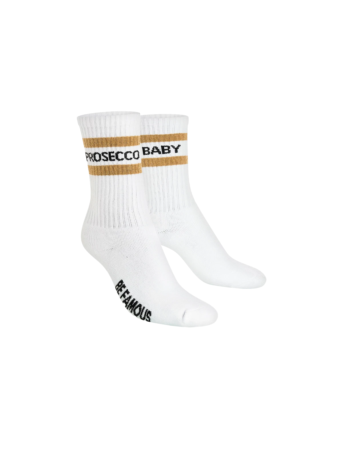 Be Famous x Socks to go Statement Socken PROSECCO BABY